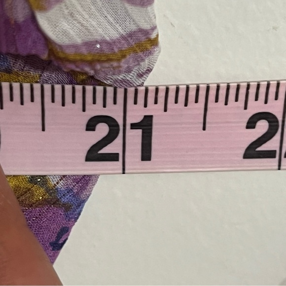 Nasty Gal Womens Size 10 Sunflower Lilac Floral Print Pleated Plunge Mini Dress - Picture 8 of 10